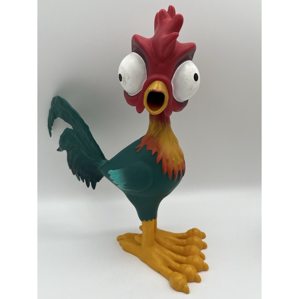 Disney Moana Hei Hei Large Squeeze & Scream 12" Figure Official Jakks Working